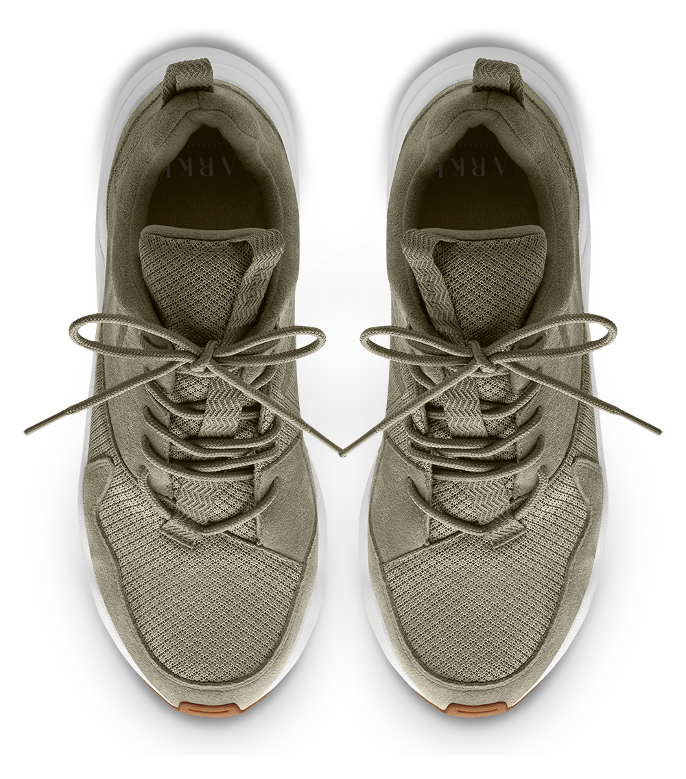 ARKK Collection Asymtrix Suede 3.0 F-PRO90 | Soft Army Gum | Men Asymtrix